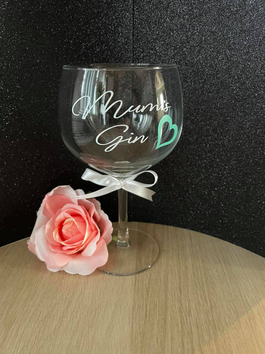 Mum's Gin Glass (Personalised)