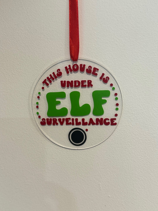 Personalised Elf Post Box — detail