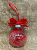 First Christmas Bauble — alternative