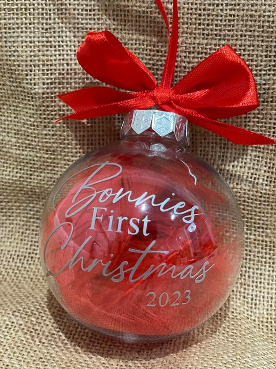 First Christmas Bauble