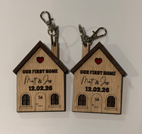 New Home Keyrings — alternative