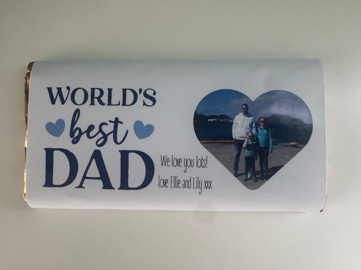 Personalised Galaxy Chocolate Bar