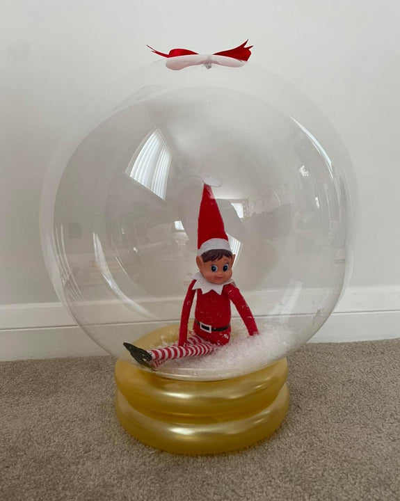 Elf Snow Globe
