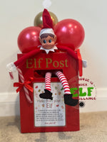 Personalised Elf Post Box (without Elf)