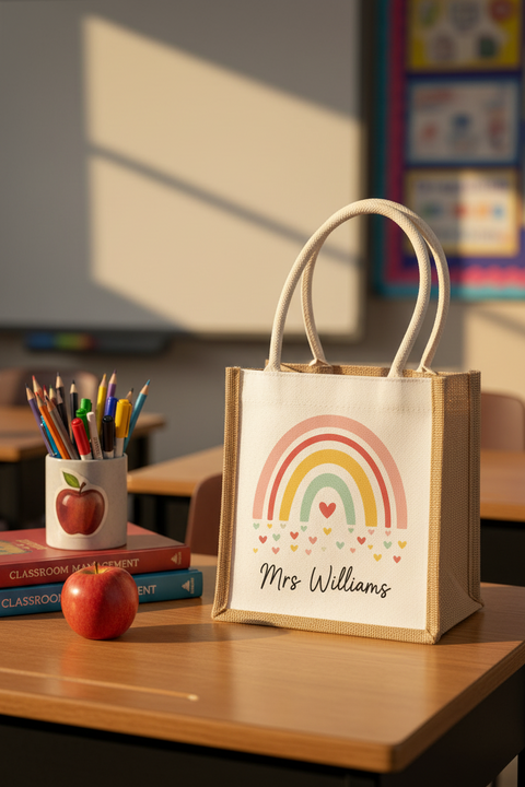 Personalised Rainbow Mini Gift Bag
