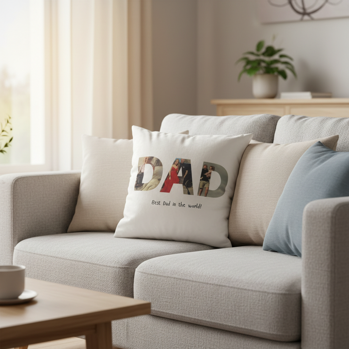 Fathers Day Personalised Pillow Case