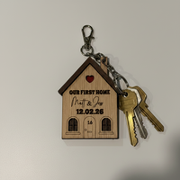 New Home Keyrings — alternative